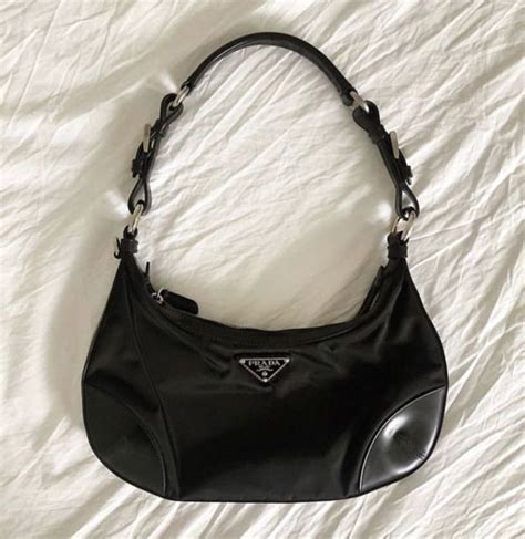 classic black purse prada|prada black purse small.